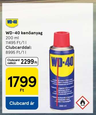 WD-40 kenőanyag