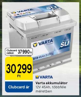 Varta akkumulátor