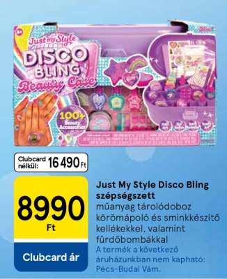 Just My Style Disco Bling szépségszett