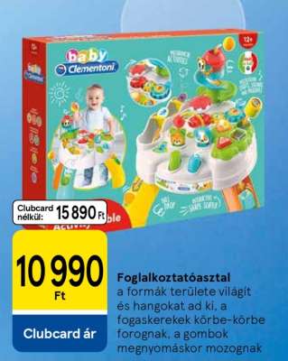 Foglalkoztatóasztal