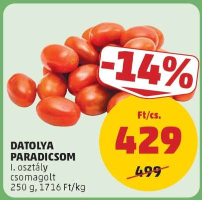Datolya- paradicsom