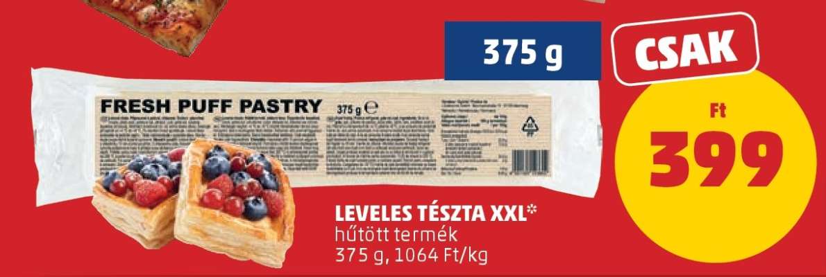 LEVELES TÉSZTA XXL