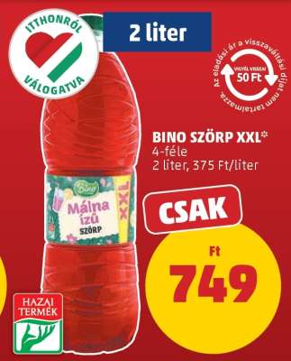 Bino Szörp XXL