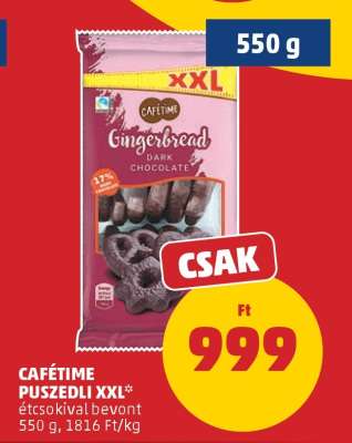 CAFÉTIME PUSZEDLI XXL