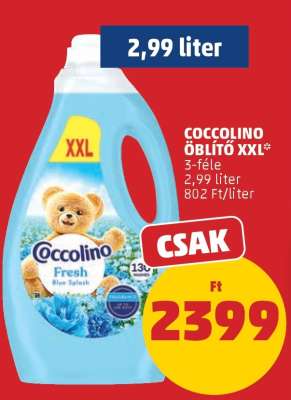 COCCOLINO ÖBLÍTŐ XXL