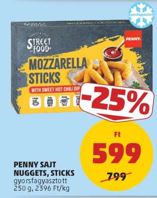 PENNY SAJT NUGGETS, STICKS