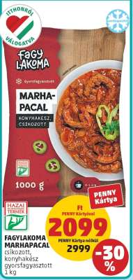 Fagylakoma Marhapacal
