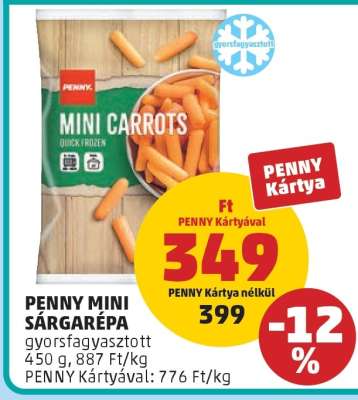 PENNY MINI SÁRGARÉPA