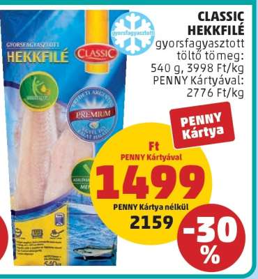 CLASSIC HEKKFILÉ