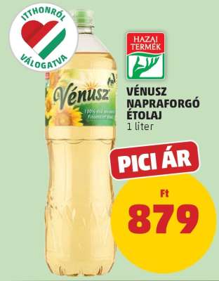 VÉNUSZ Napraforgó-étolaj