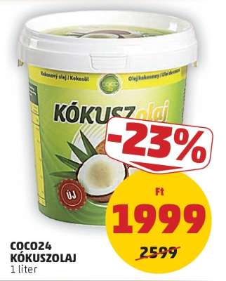 COCO24 Kókuszolaj