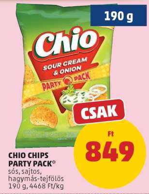 Chio Chips Party Pack