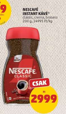 NESCAFÉ﻿﻿ Instant kávé*