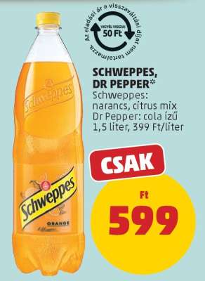 Schweppes, Dr Pepper