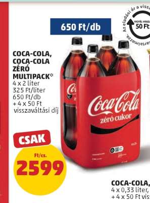 COCA-COLA, COCA-COLA ZÉRÓ MULTIPACK