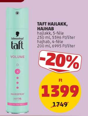 Taft hajlakk/hajhab