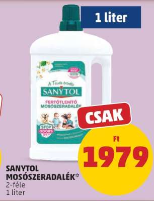 SANYTOL MOSÓSZERADALÉK