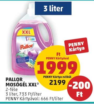 Pallor Mosógél XXL