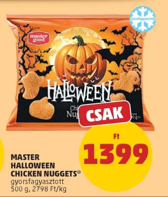 MASTER HALLOWEEN CHICKEN NUGGETS