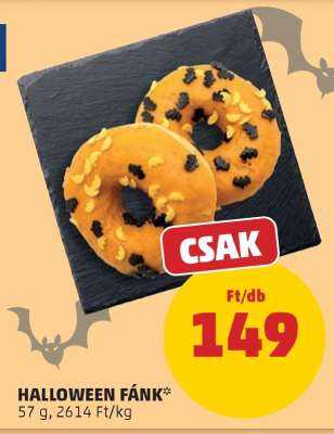 Halloween fánk