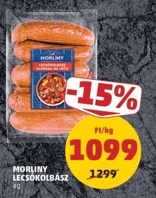 MORLINY LECSÓKOLBÁSZ