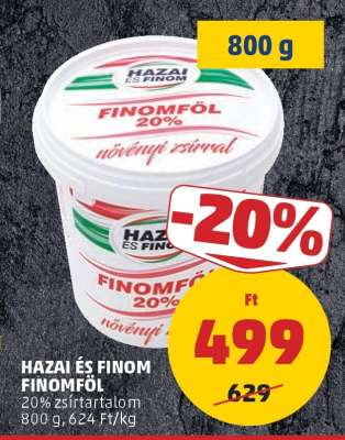 HAZAI ÉS FINOM FINOMFÖL