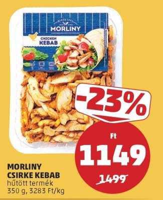 Morliny Csirke Kebab