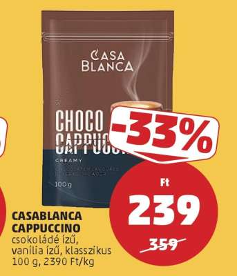 CASABLANCA CAPPUCCINO