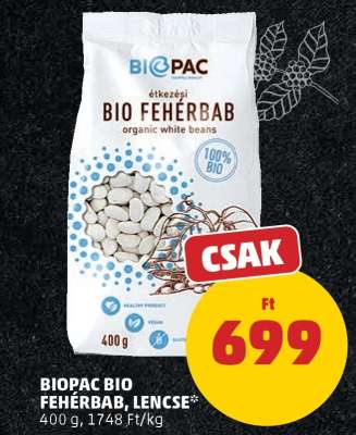 BIOPAC BIO FEHÉRBAB, LENCSE