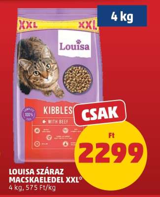 Louisa Száraz Macskaeledel XXL
