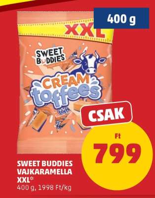 SWEET BUDDIES VAJKARAMELLA XXL
