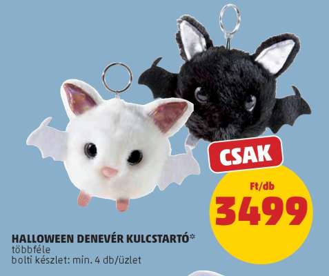 HALLOWEEN DENEVÉR KULCSTARTÓ