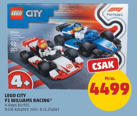 LEGO CITY F1 WILLIAMS RACING