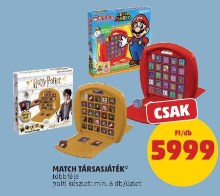 MATCH TÁRSASJÁTÉK