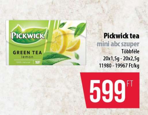 Pickwick Tea