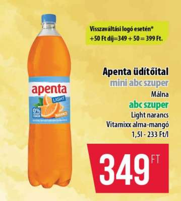 Apenta+ üdítőital