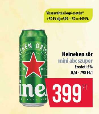 Heineken sör