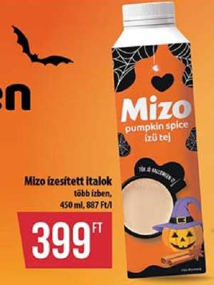Mizo pumpkin spice ízű tej