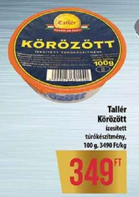 Tallér körözött