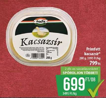 Primfett Kacsazsír