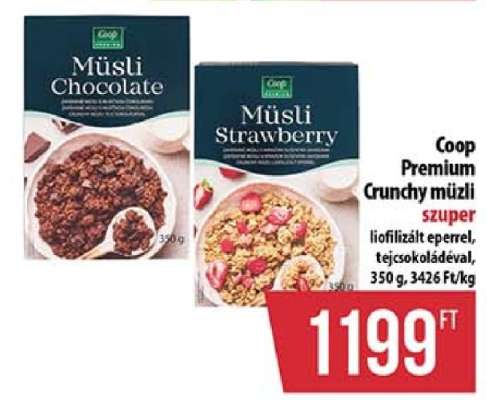Coop Premium Crunchy müzli