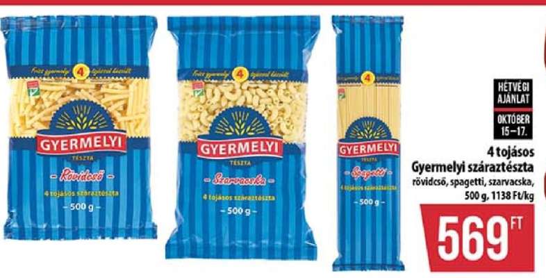 Gyermelyi száraztészta