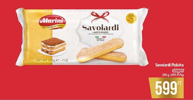 Savoiardi Piskóta