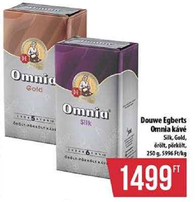 Douwe Egberts Omnia kávé