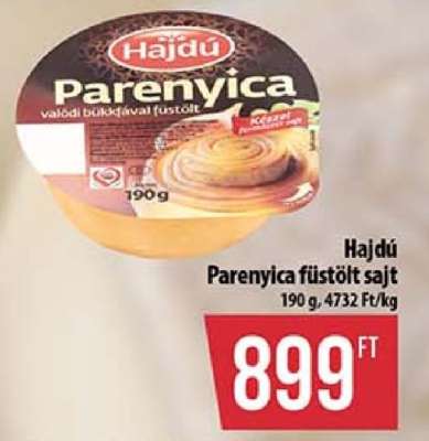 Hajdú Parenyica Füstölt Sajt