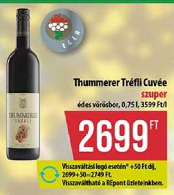 THUMMERER TRÉFLI CUVÉE