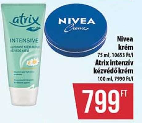 Nivea krém, Atrix intenzív kézvédő krém