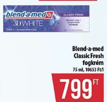 Blend-a-med Classic Fresh fogkrém
