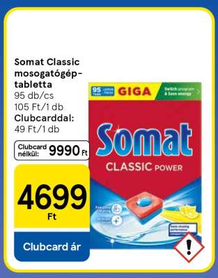 Somat Classic mosogatógép-tabletta