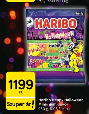 Haribo Happy Halloween Minis gumicukor
